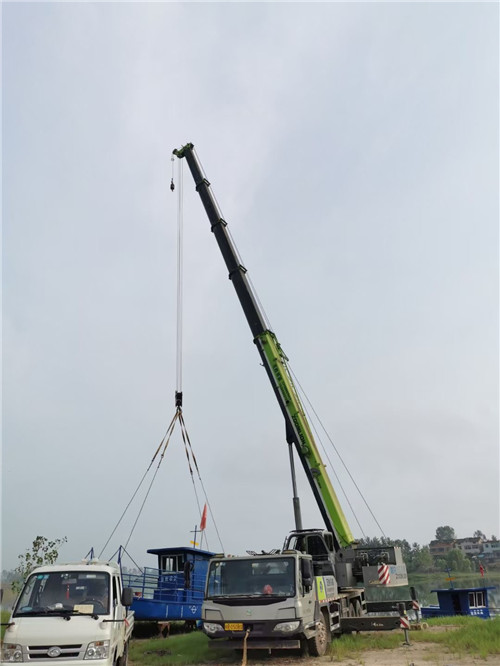 东山县桥梁建设吊装案例